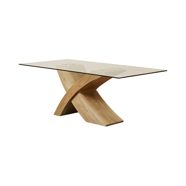 Extendable Rustic / Lodge Oak Dining Tables You'll Love Wayfair.co.uk